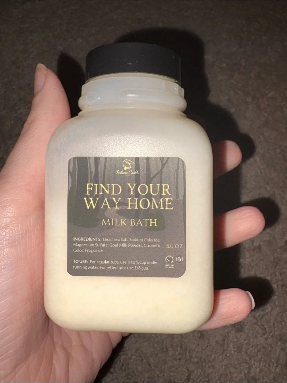 Find Your Way Home Milk Bath - Cream